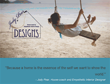 Tablet Screenshot of jodypeardesigns.com